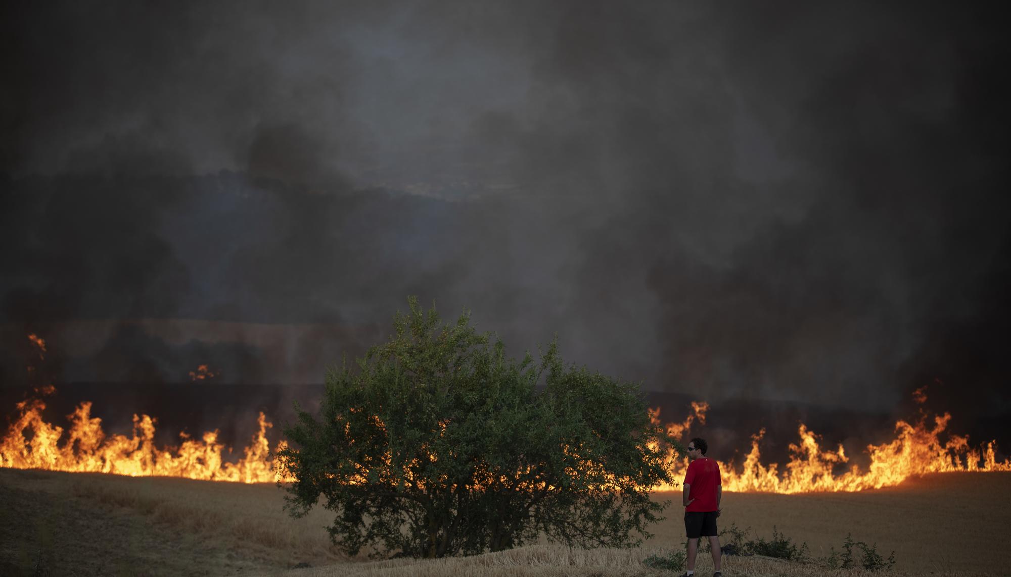 Incendio navarra